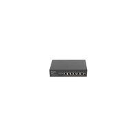 Lanberg RSFE-4P-2FE-60 - Unmanaged - Fast Ethernet (10/100) - Power over Ethernet (PoE) - Rack-Einbau - 1U