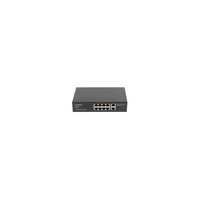 Lanberg RSFE-8P-2GE-120 - Unmanaged - Gigabit Ethernet (10/100/1000) - Power over Ethernet (PoE) - Rack-Einbau - 1U