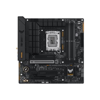 ASUS TUF GAMING B760M-PLUS WIFI - Motherboard - micro ATX - LGA1700-Sockel - B760 Chipsatz - USB 3.2 Gen 1, USB 3.2 Gen 2, USB4, USB-C 3.2 Gen2, USB-C 3.2 Gen 2x2, USB-C 3.2 Gen 1 - 2.5 Gigabit LAN, Wi-Fi 6, Bluetooth - Onboard-Grafik (CPU erforderlich)