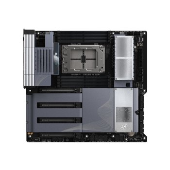 Gigabyte TRX50 AI TOP - Motherboard - E-ATX - Socket sTR5 - AMD TRX50 Chipsatz - USB 3.2 Gen 1, USB 3.2 Gen 2, USB4, USB-C 3.2 Gen 2x2 - 2 x 10 Gigabit LAN, Bluetooth, Wi-Fi 7 - HD Audio (8-Kanal)