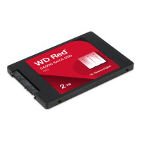 WD Red SA500 WDS200T2R0A - SSD - 2 TB - intern - 2.5" (6.4 cm)