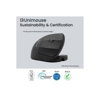 Contour Unimouse - Maus - ergonomisch - Infrarot