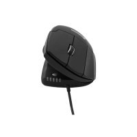 Contour UniMouse wired left-handed black - Mouse - 4,000 dpi