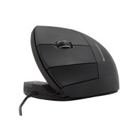 Contour UniMouse wired left-handed black - Mouse - 4,000 dpi