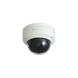 LevelOne GEMINI Telecamera di rete IP a cupola fissa - 6 Megapixel - H.265 - 802.3af PoE - LED IR - Interno / Esterno - Telecamera di sicurezza IP - Interno ed esterno - Cablata - Soffitto - Bianco - Cupola