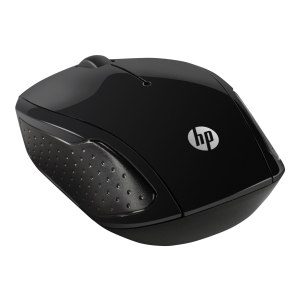 HP 200 - Mouse - ambidextrous - optical - wireless - 2.4 GHz - USB wireless receiver