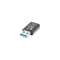 Lanberg NC-1200-WI - Kabellos - USB - WLAN - 5000 Mbit/s - Schwarz