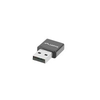 Lanberg NC-0300-WI - Kabellos - USB - 2400 Mbit/s - Schwarz