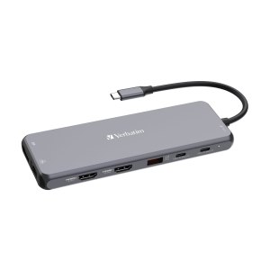 Verbatim CMH 13 - Hub - 2 x HDMI + 2 x USB-C...