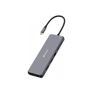 Verbatim CMH 13 - Hub - 2 x HDMI + 2 x USB-C (alimentazione)