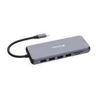 Hub Verbatim - 2 x HDMI + 1 x VGA + 7 x USB + 1 x 1 Gigabit Ethernet