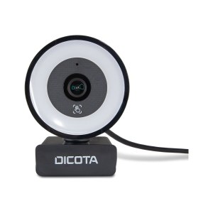 Dicota Ringlight - Webcam - colore - 5 MP - 2592 x 1944