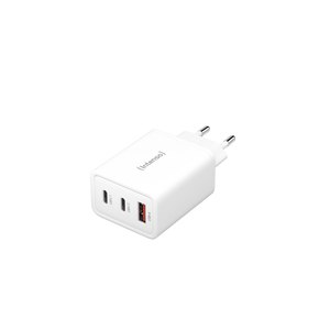 Intenso 1x USB-A auf 2x USB-C GAN Adapter weiß