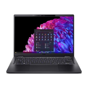 Acer TravelMate P6 14 TMP614-73-TCO - 180°-Scharnierdesign - Intel Core Ultra 7 155H / 1.4 GHz - Evo - Win 11 Pro - Intel Arc Graphics - 32 GB RAM - 1.024 TB SSD NVMe - 35.6 cm (14")