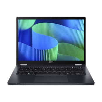 Acer TravelMate P4 Spin 14 TMP414RN-54-TCO - Flip-Design - Intel Core Ultra 7 155U / 1.7 GHz - Win 11 Pro - Intel Graphics - 32 GB RAM - 1.024 TB SSD NVMe - 35.6 cm (14")