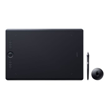 Wacom Intuos Pro - Senza fili - 5080 lpi (linee per pollice) - 311 x 216 mm - USB/Bluetooth - Penna - Touch - 2 m