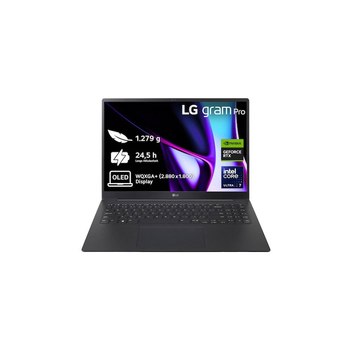 LG 16" 16Z90SP-A Notebook I7 32GB LPDDR5X 2TB SSD schwarz W11P - Notebook - 2.000 GB