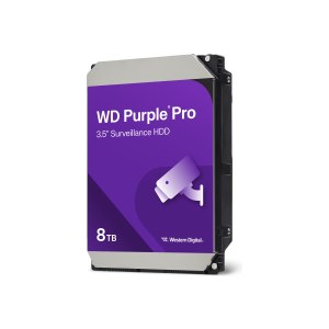 WD Purple Pro WD8002PURP - Festplatte - 8 TB - Videoüberwachung, Smart Video - intern - 3.5" (8.9 cm)