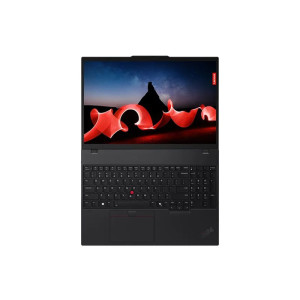 Lenovo ThinkPad T16 Gen 3 21MN - Design con cerniera a 180° - Intel Core Ultra 7 155U / 1,7 GHz - Win 11 Pro - Intel Graphics - 32 GB RAM - 1 TB SSD TCG Opal Encryption 2, NVMe, Performance - 40,6 cm (16")