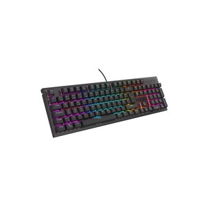 natec Gaming Tastatur THOR 303 silent kabelgeb. DE - Tastiera