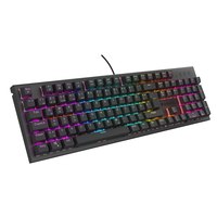 natec Gaming Tastatur THOR 303 silent kabelgeb. DE - Tastiera