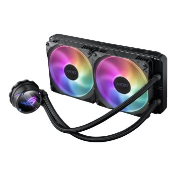 ASUS ROG STRIX LC II 280 ARGB - Prozessor-Flüssigkeitskühlsystem - Kühlergröße: 280 mm - (für: AM4, TR4, LGA1200, LGA1700, AM5, LGA115x Socket)