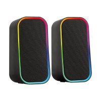 SPEEDLINK Token RGB - Lautsprecher - für PC - 2.0-Kanal - kabellos - Bluetooth - 3 Watt - 6 Watt (Gesamt)