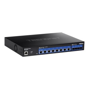 TRENDnet TEG 7124WS - Switch - Smart - 8 x 10GBase-T + 4 x 10 Gigabit SFP+