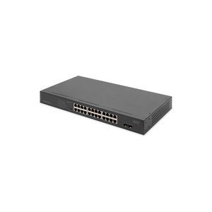 DIGITUS 24-Port Gigabit Netzwerkswitch, 19 Zoll,...