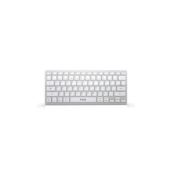 INCA Tastatur IBK-565BT Bluetooth 5.0 Smart Silber - Tastatur - Bluetooth