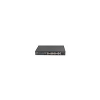 Lanberg RSFE-16P-2C-250 - Unmanaged - Gigabit Ethernet (10/100/1000) - Power over Ethernet (PoE) - Rack-Einbau - 1U