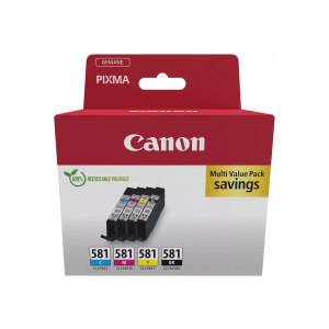 Canon CLI-581 BK/C/M/Y Multi Pack - 4-pack