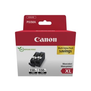 Canon PGI-550PGBK XL Twin pack - confezione da 2 - 15 ml