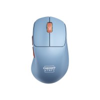 Cherry Xtrfy M64 - Maus - ergonomisch - 5 Tasten - kabellos - 2.4 GHz - kabelloser Empfänger (USB)