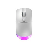 Cherry Xtrfy M50 - Maus - ergonomisch - optisch - 5 Tasten - kabellos, kabelgebunden - 2.4 GHz, Bluetooth 5.2 - kabelloser Empfänger (USB)