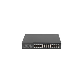 Lanberg RSGE-24 - Unmanaged - Gigabit Ethernet (10/100/1000) - Rack-Einbau - 1U