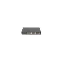 Lanberg RSGE-24 - Unmanaged - Gigabit Ethernet (10/100/1000) - Rack-Einbau - 1U