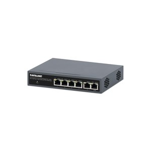 Intellinet PoE-Powered 6-Port Lite Smart Managed PoE+...