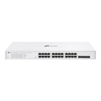 TP-LINK Festa FS328G V1 - Switch - Smart - 24 x 10/100/1000Base-T + 4 x 1 Gigabit SFP