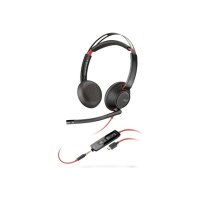 HP Poly Blackwire 5220 - Cuffia - On-Ear - cablata