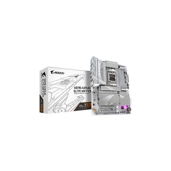 Gigabyte AORUS X870 ELITE WIFI7 ICE - Motherboard - ATX - Socket AM5 - AMD X870 Chipsatz - USB-C 3.2 Gen 2x2, USB4, USB 3.2 Gen 1, USB 3.2 Gen 2 - 2.5 Gigabit LAN, Bluetooth, Wi-Fi 6 - Onboard-Grafik (CPU erforderlich)