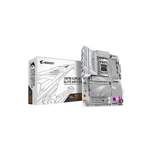 Gigabyte AORUS X870 ELITE WIFI7 ICE - Motherboard - ATX - Socket AM5 - AMD X870 Chipsatz - USB-C 3.2 Gen 2x2, USB4, USB 3.2 Gen 1, USB 3.2 Gen 2 - 2.5 Gigabit LAN, Bluetooth, Wi-Fi 6 - Onboard-Grafik (CPU erforderlich)