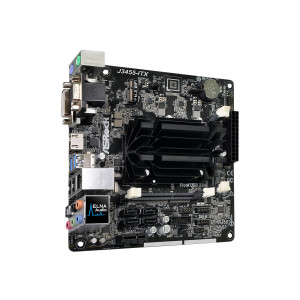 ASRock J3455-ITX - Motherboard - Mini-ITX - Intel Celeron J3455 - USB 3.0 - Gigabit LAN - Onboard-Grafik - HD Audio (8-Kanal)