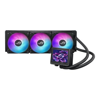 ASUS ROG Ryujin III 360 ARGB Extreme - Prozessor-Flüssigkeitskühlsystem - Kühlergröße: 360 mm - (für: LGA115x Socket, LGA1200, LGA1700, LGA1851, AM4, AM5)