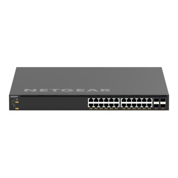 Netgear AV Line M4350-24X4V - Switch - L3 - managed - 24 x 100/1000/2.5G/5G/10GBase-T (PoE+)