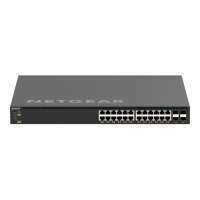 Netgear AV Line M4350-24X4V - Switch - L3 - managed - 24 x 100/1000/2.5G/5G/10GBase-T (PoE+)