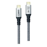 2GO Cavo di ricarica rapida USB-C 100W 10Gbps Thunderbolt 1,2 m - Cavo - Digitale/Dati