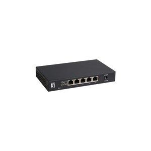 LevelOne Switch 5x GE GEU-0525 IEEE 802.3x 100Mbps sw -...