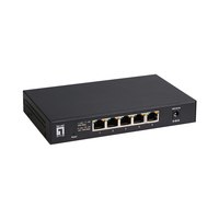 LevelOne Switch 5x GE GEU-0525 IEEE 802.3x 100Mbps sw - Switch