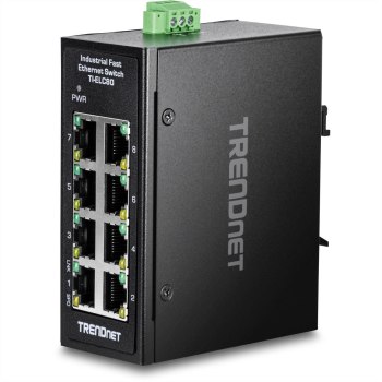 TRENDnet 8-PORT INDUSTRIAL FAST ETHERNET